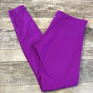 Lululumon low rise purple leggings